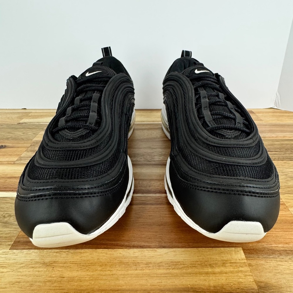 Nike Air Max 97 Black with White Accents - Picture 3 of 9